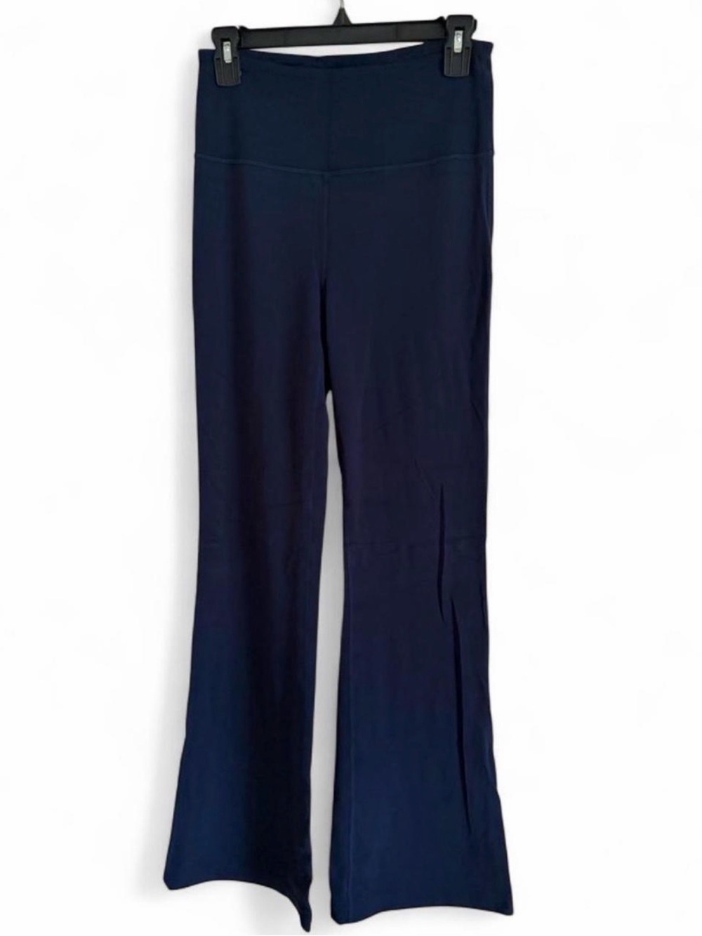 Lululemon Navy Flared Leggings Nulu